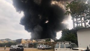 incendie dépôt unicef kinshasa