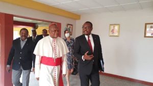 Le G13 a échangé avec le cardinal Fridolin Ambongo