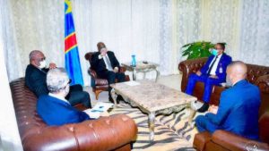 Félix Tshisekedi Théo Kasi, Carly Nzanzu et Jean Bamanisa