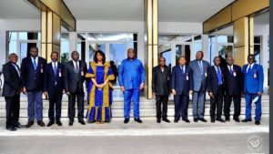 Félix Tshisekedi et les Professeurs Unikin