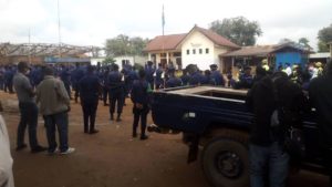 Beni-Covid Les policiers