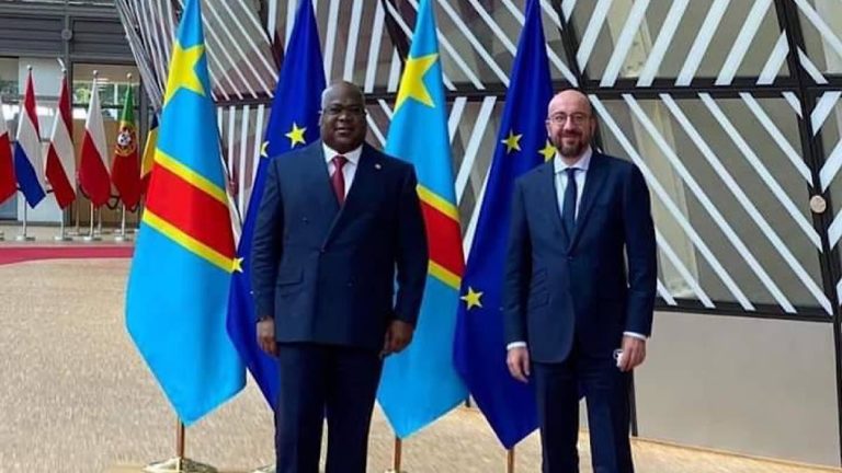 Bruxelles, Félix Tshisekedi reçu par Charles Michel