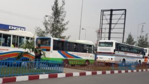 Carly Nzanzu ville GOMA 14 nouveaux bus