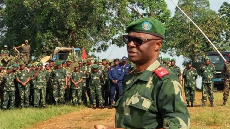 chef d'état-major fardc Célestin Mbala