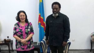 Joseph Kabila et Leila Zerrougui ONu monusco