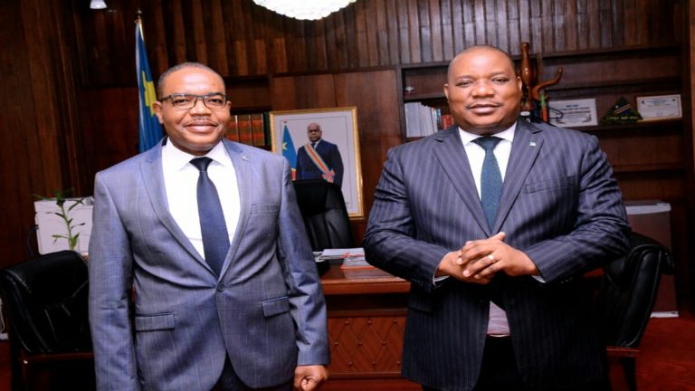 Claude Nyamugabo et Theo Ngwabidje