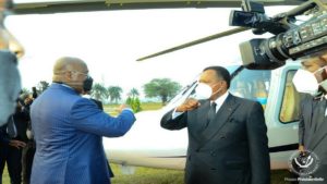 Denis Sassou Nguesso, et Felix Tshisekedi