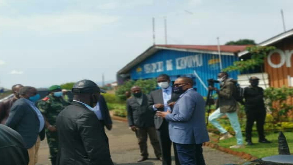 Azarias Ruberwa à Bukavu