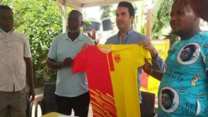 L'entraineur Magloire Mfutila