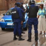 ROAD BLOC kinsasa contrôle policière