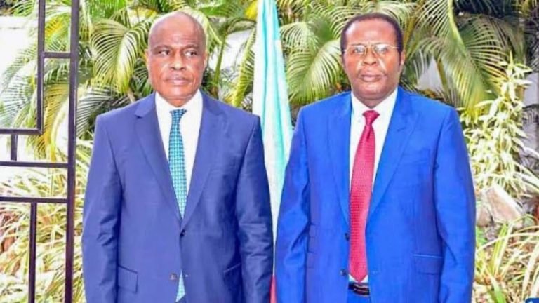 Theodore NGoy et Martin Fayulu