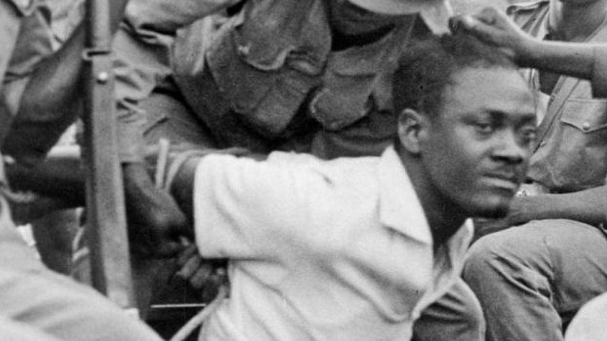 Arrestation de LUMUMBA