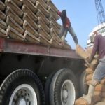 tonnes des ciments gris