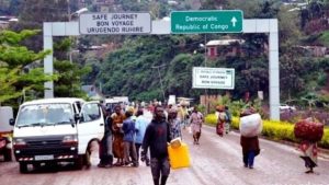Goma Giseni Rwanda frontière