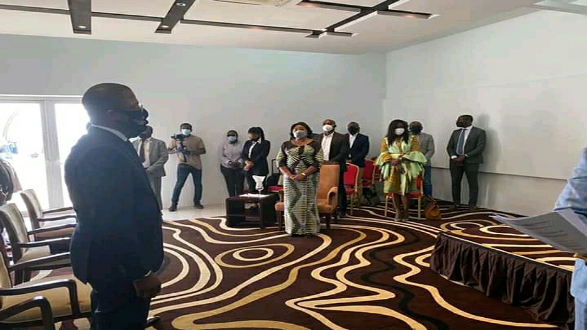 Denise Nyakeru Tshisekedi donne le go du 9e congrès de l'UNPC