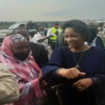 Olive Lembe Kabila en mission humanitaire à Goma