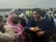 Olive Lembe Kabila en mission humanitaire à Goma