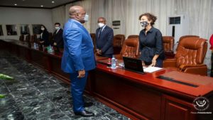 Audrey Azoulay ET FELIX TSHISEKEDI