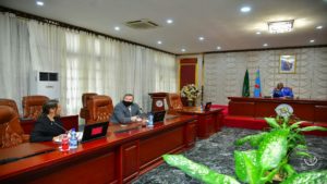 Félix Tshisekedi zt Jessica Lapenn