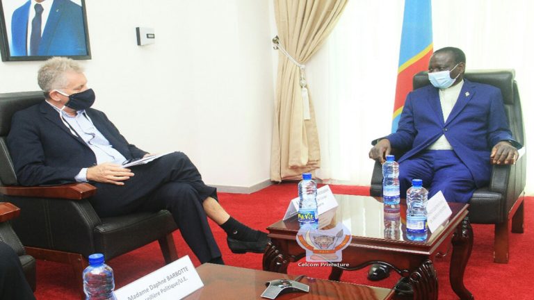 Jean Marc Châtaigner et Sylvestre Ilunga