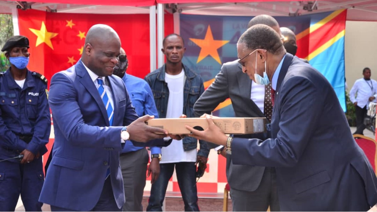 Willy Bakonga EPST Zhu Jing et l'UNESCO