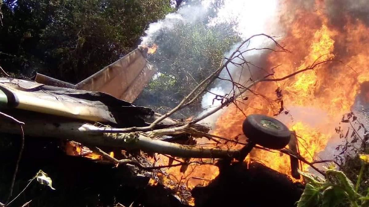 Crash d’avion nord kivu Katale Rutshuru