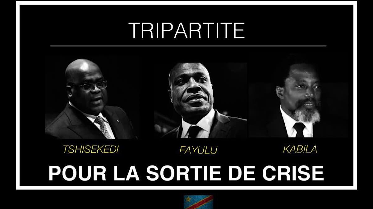 Joseph Kabila, Félix Tshisekedi et Martin