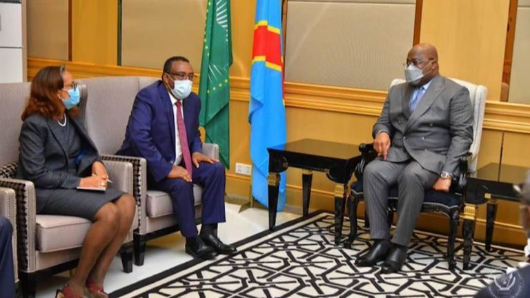 Ministre des affaires étrangères de l'Éthiopie Félix Tshisekedi