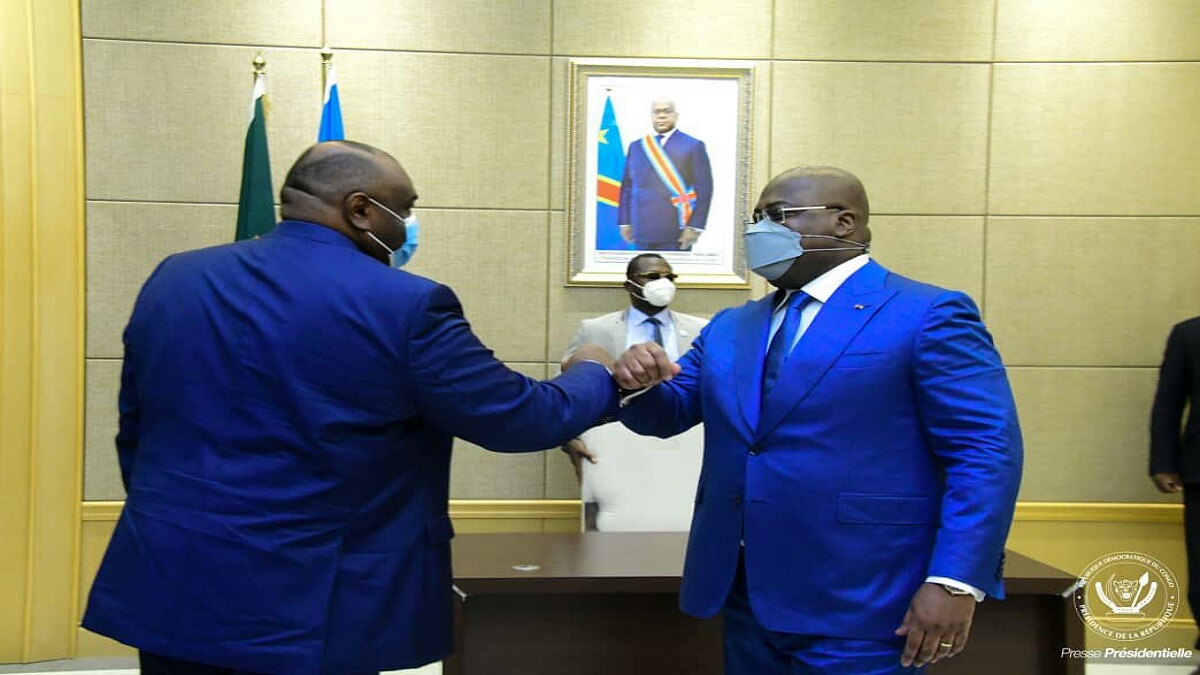 Jean Pierre Bemba et Felix Tshisekedi