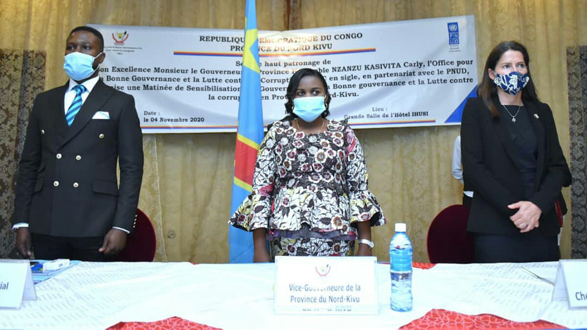 Lutte contre la corruption au Nord-Kivu : OBLC sensibilise