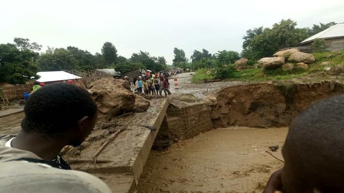 des pluies diluviennes à Kalehe