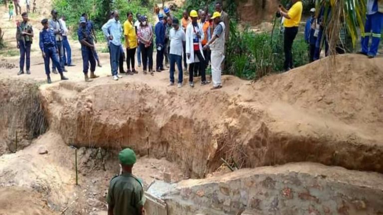 démarrage des travaux de réparation du pont Lubilanji