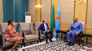 Félix Tshisekedi a échangé avec Kengo wa Dondo