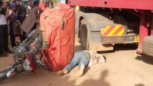 accident de circulation près de Maboya