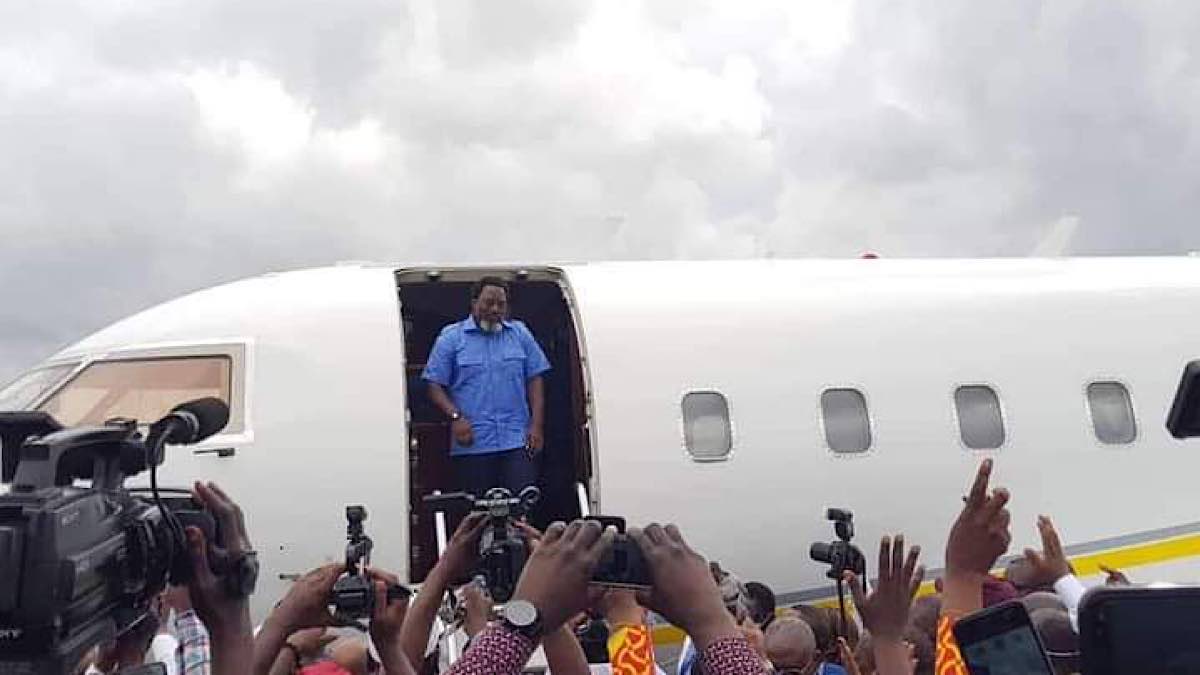 Joseph Kabila a Kolwezi