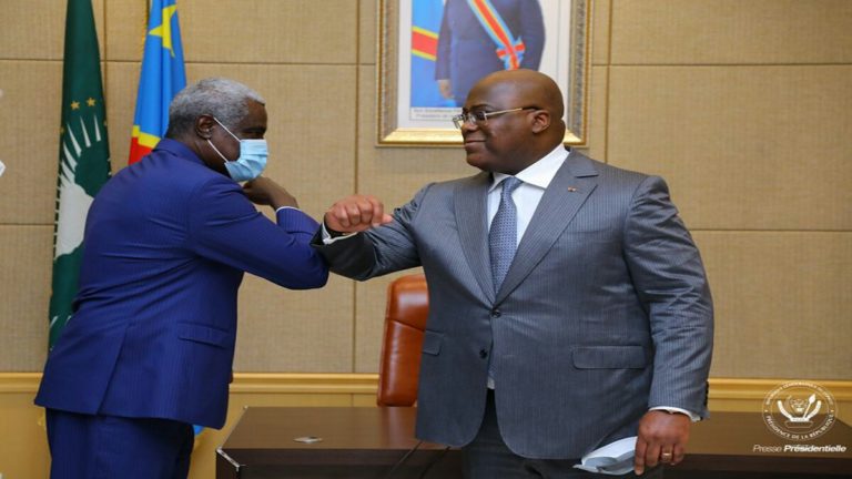Félix Tshisekedi a échangé avec Moussa Faki