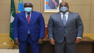 Félix Tshisekedi et Moussa Faki