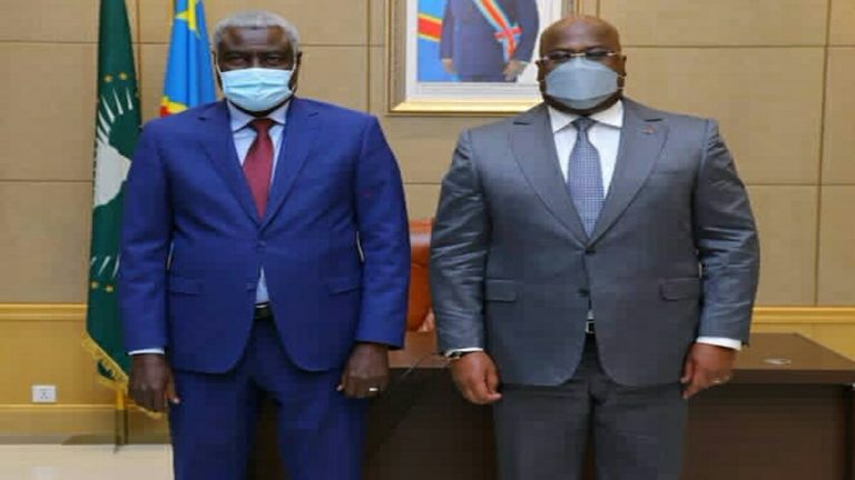 Félix Tshisekedi et Moussa Faki