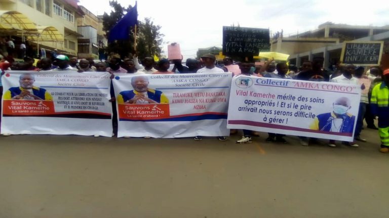 Marche de soutien à Kamerhe : AMKA Congo