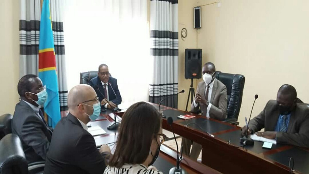 Le gouverneur Ngwabidje a échangé avec une délégation de la Banque Mondiale