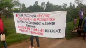 Les habitants des plusieurs villages du groupement de Runing