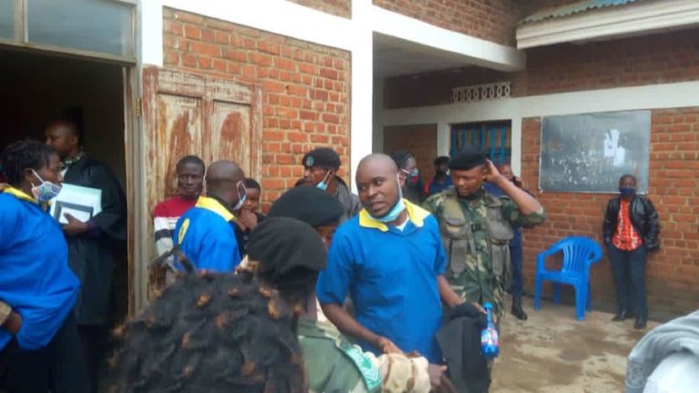 Beni - procès contre les militants de la Lucha