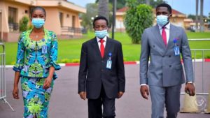 membres du bureau d'âge Gaël Bussa Mboso Nkodia