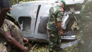 Crash hélicoptère FARDC