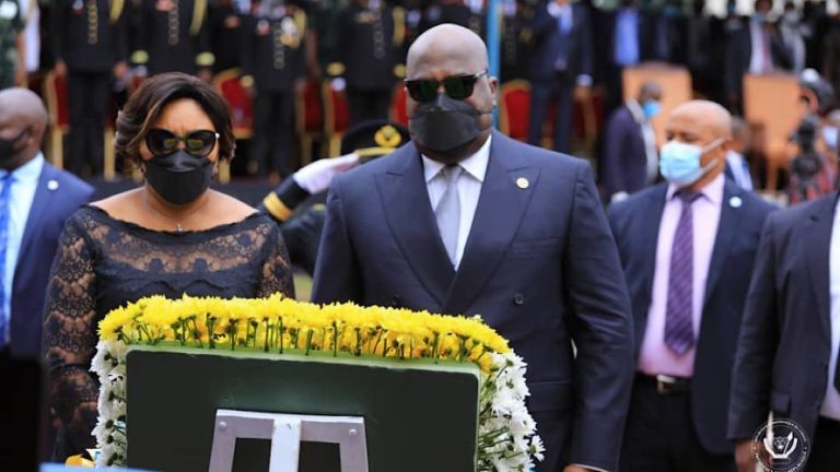 Félix Thisekedi et Denise Nyakeru