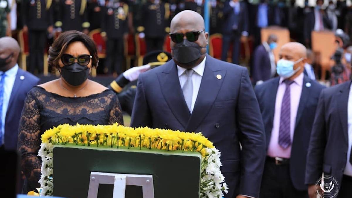 Félix Thisekedi et Denise Nyakeru