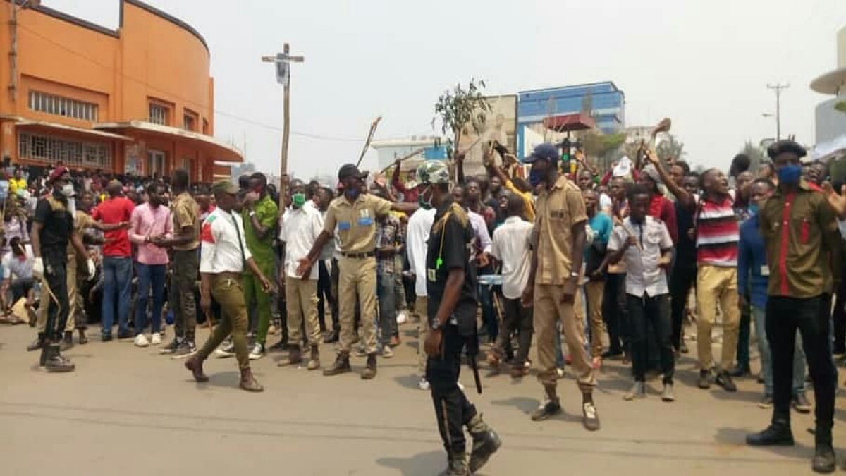 Bukavu : la marche des étudiants