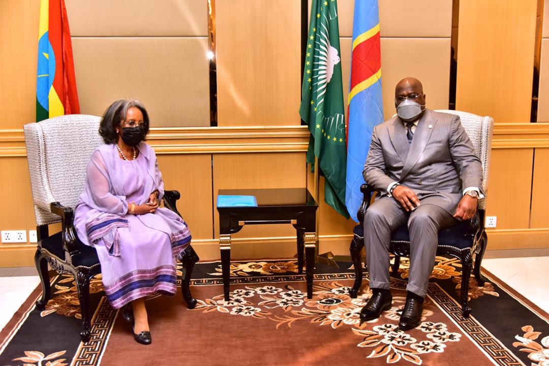 Sahle-Work Zewde et Félix Tshisekedi