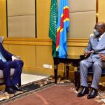 Sabri Boukadoum et Félix Tshisekedi