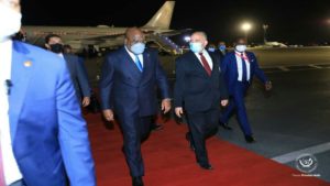 Félix Tshisekedi au Caire